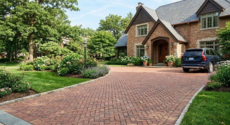 Brick Driveway Installation in Denver, CO