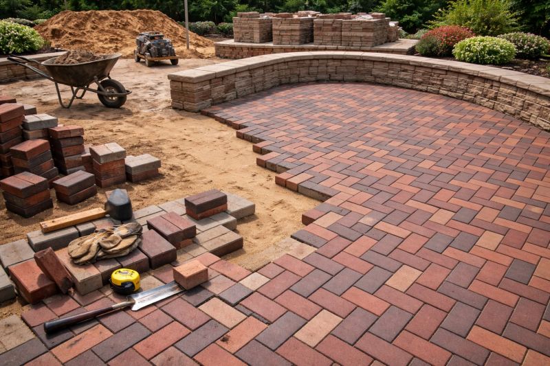 Brick Hardscape Construction in Burlington, VT